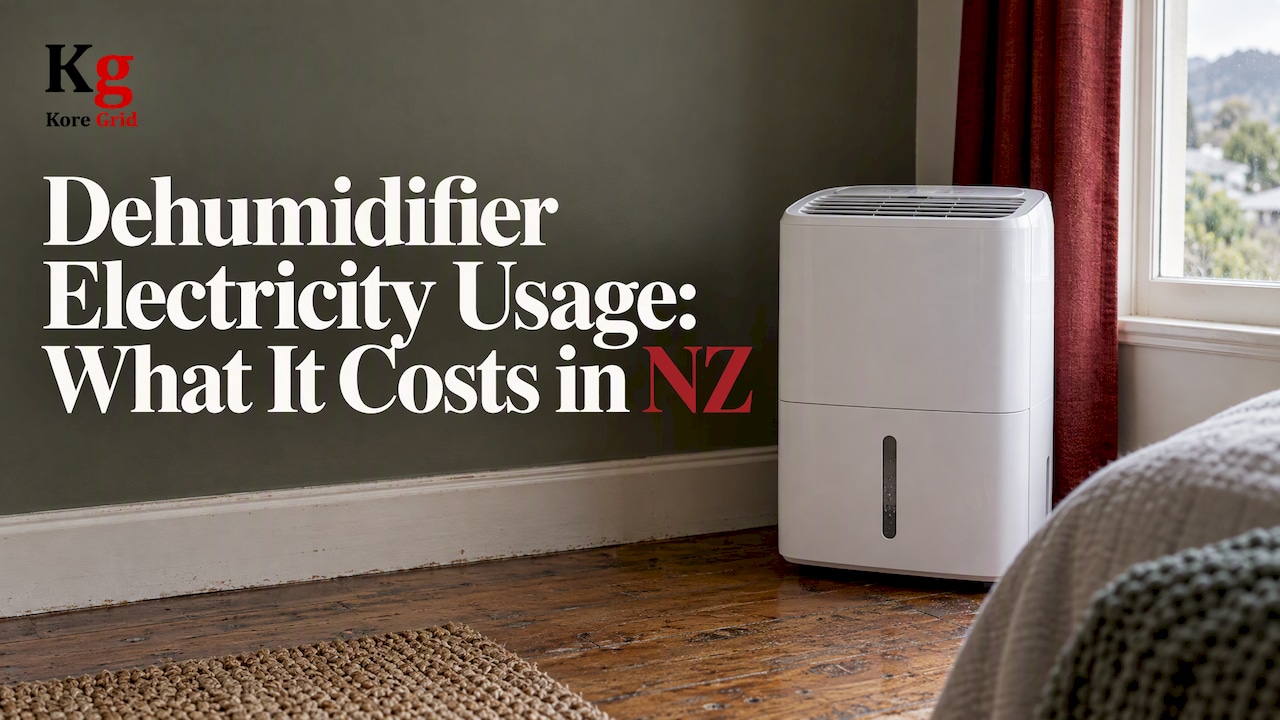Dehumidifier running beside a bedroom wall