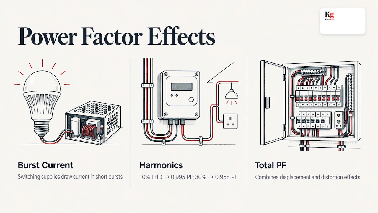 How phase shift and distortion combine